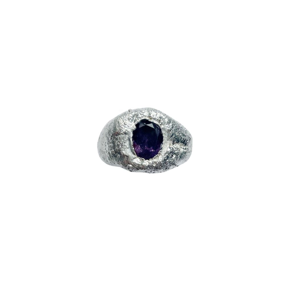 Brújula Amatista Silver